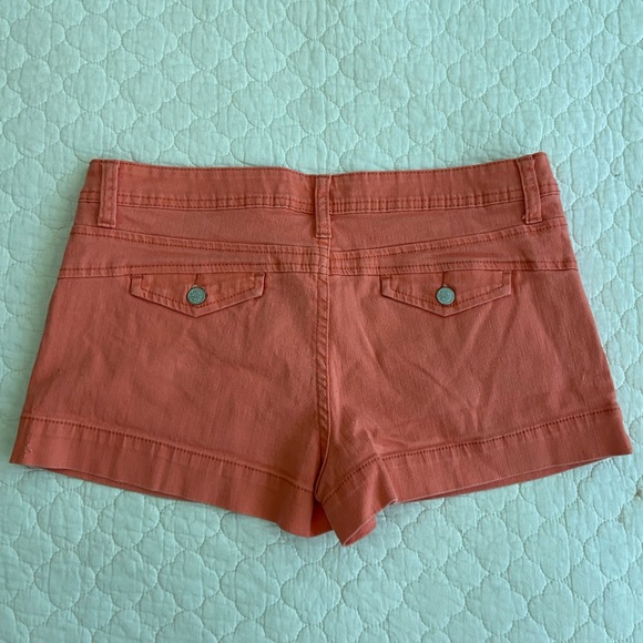 American Rag Orange Denim Shorts - Picture 3 of 3